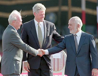 Signature de la paix entre Israel et la Jordanie, 1994